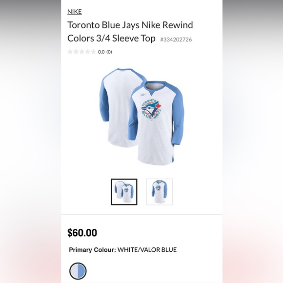Toronto Blue Jays Nike MLB Shirt Unisex (Size: Medium) - Picture 2 of 5